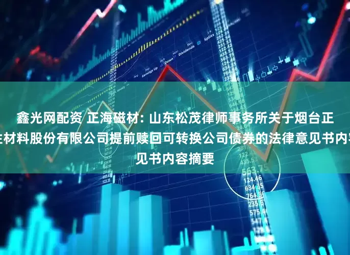 鑫光网配资 正海磁材: 山东松茂律师事务所关于烟台正海磁性材料股份有限公司提前赎回可转换公司债券的法律意见书内容摘要